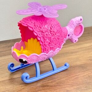 Imaginext HML51 Dreamworks TROLLS Poppys HELICOPTER Toy 2022 Mattel Pink Purple